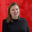 Porträttbild på Olivia Solman, verksamhetsutvecklare på RKUF