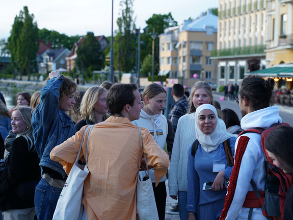 Unga på väg till Riksårsmötet!
