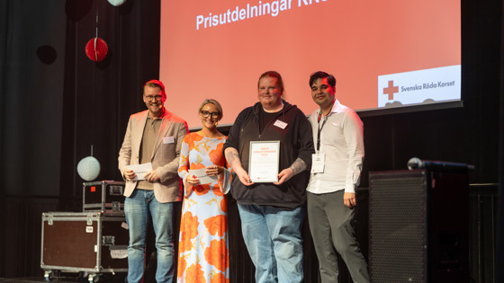 Prisutdelning årets initiativ 2025 under Riksårsmötet
