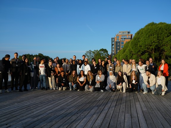 Gruppbild på personer på Riksårsmötet
