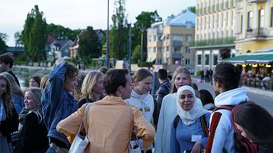 Unga på våg till Riksårsmötet