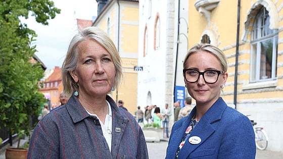 Ulrika Modéer och Li Nester Foto Sara Tingström