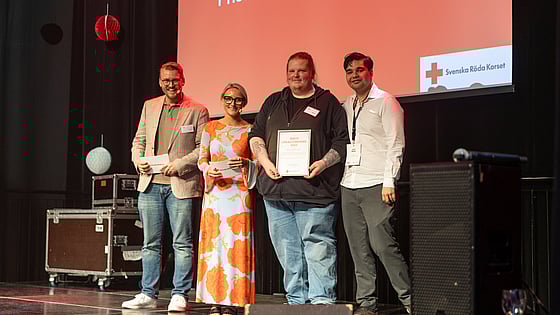 Prisutdelning årets initiativ 2025 under Riksårsmötet