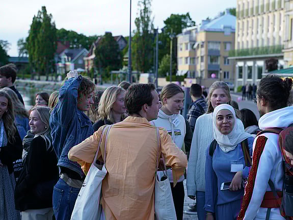 Unga på väg till Riksårsmötet!