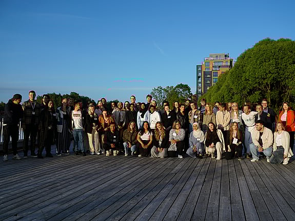 Gruppbild på personer på Riksårsmötet